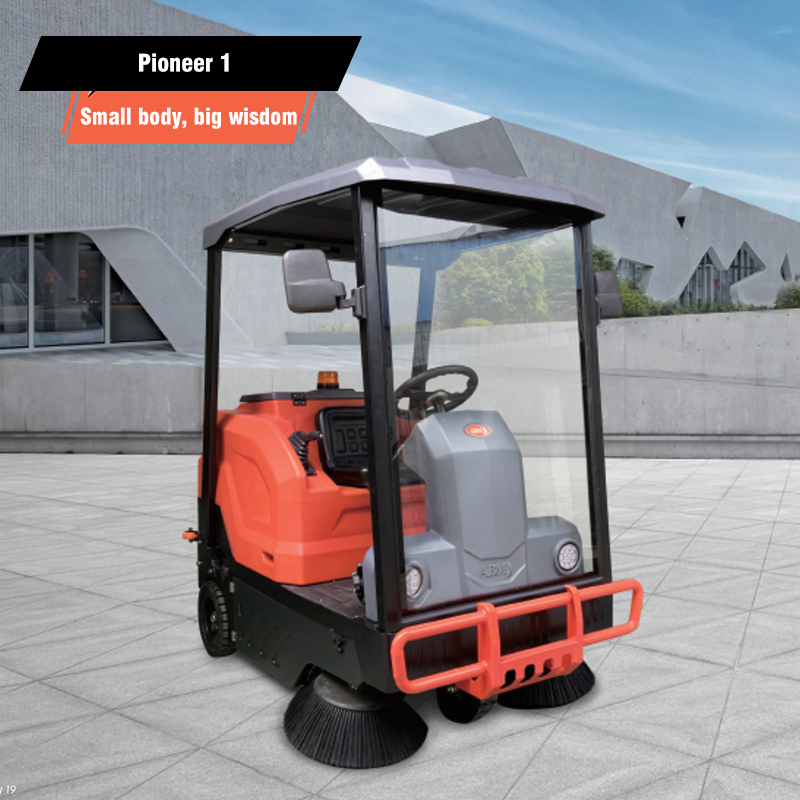 Electric Ride-On Sweeper: Small size, great wisdom - ABM series leads the new trend of cleaning